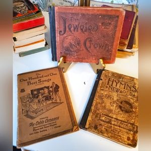Vintage Music Book Bundle
